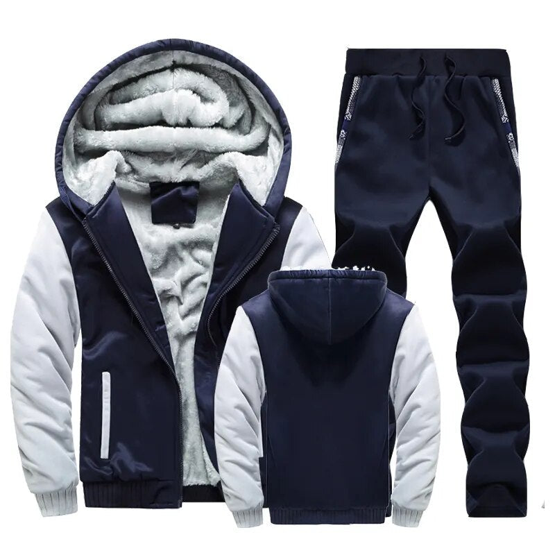 Conjunto Moletom de Lã Masculino Premium