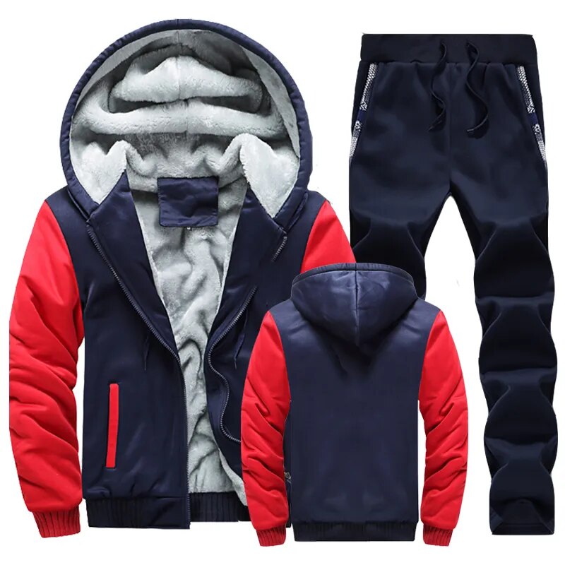 Conjunto Moletom de Lã Masculino Premium