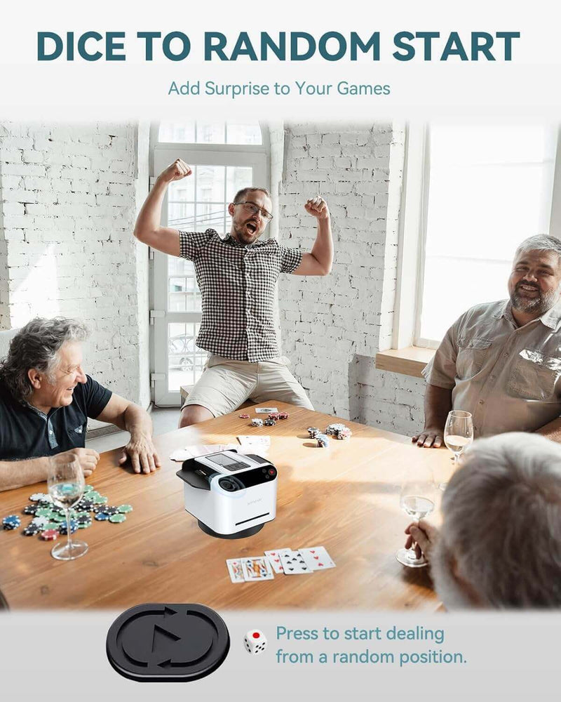 JogaMestre 360 – Embaralhador e Distribuidor Automático Inteligente