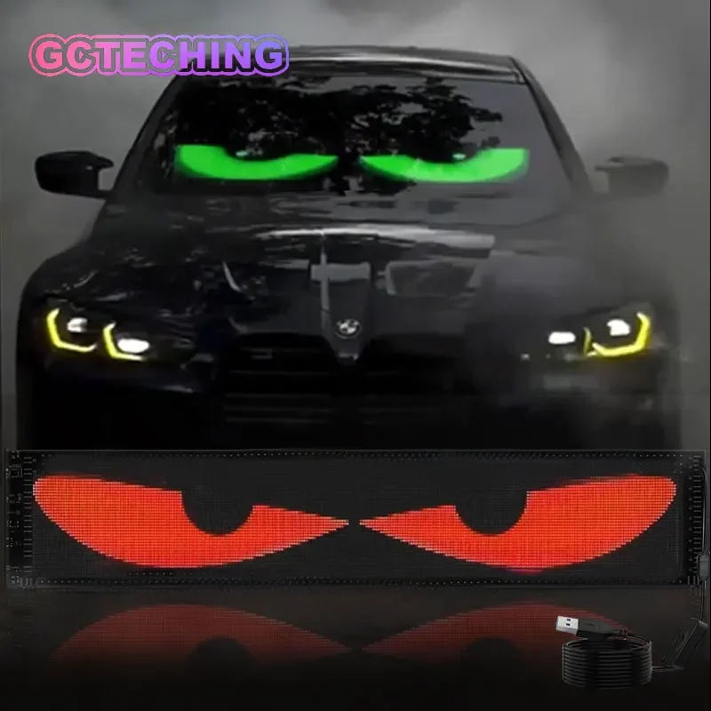 Painel LED RGB Flexível para Carro Caminhão – Texto Programável via Bluetooth App