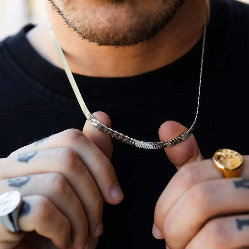 Colar Masculino Corrente Fita