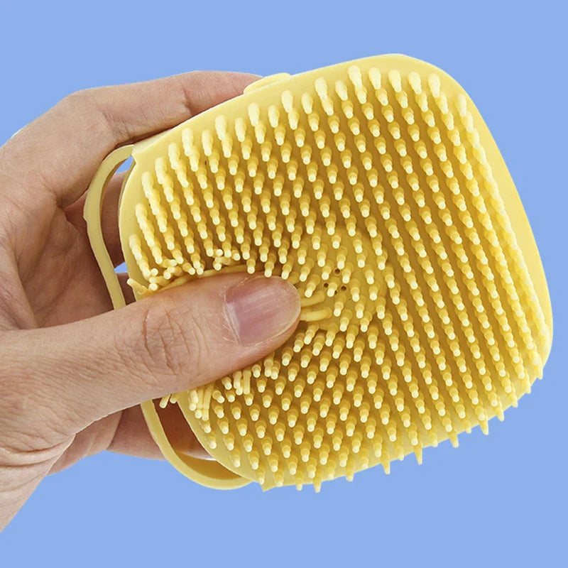 Escova de Silicone para Banho Massageador