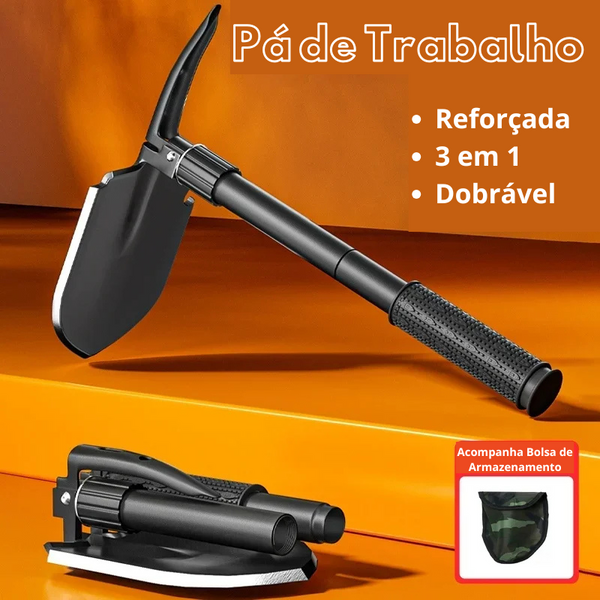 Pá de Jardim Multifuncional 3 em 1