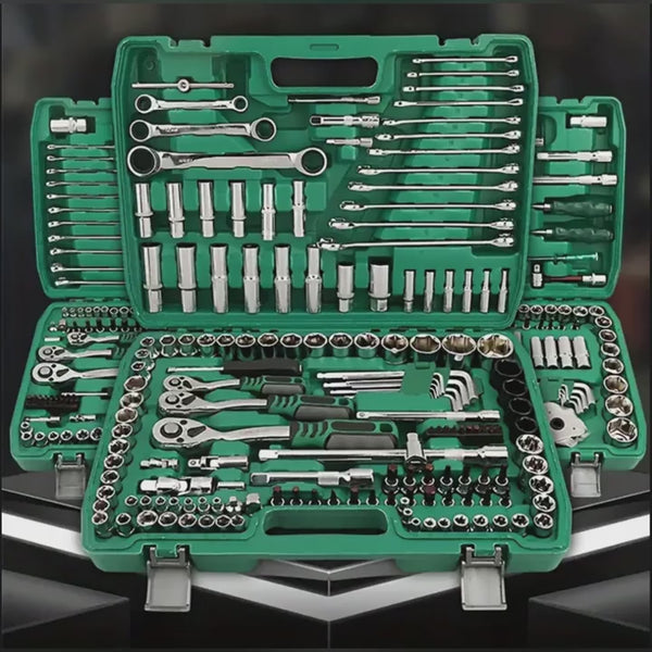 Conjunto de Soquetes Profissional 46 Peças - Chave 1/4 Polegada
