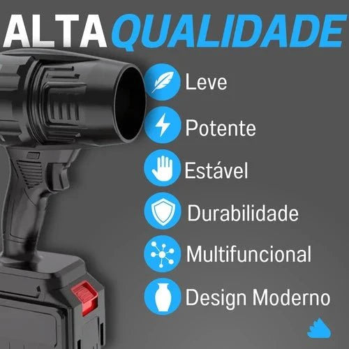 Soprador Portátil Turbofan Jet